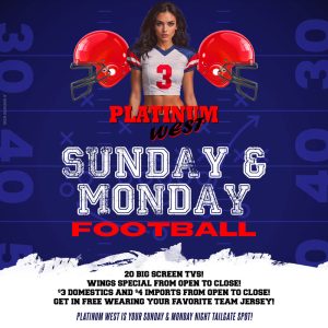 Sunday & Monday Night Tailgate Spot